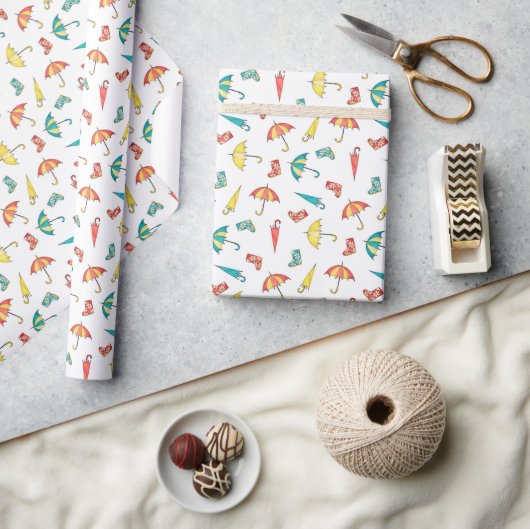 Frühlingsregen I Geschenkpapier (Kunsthandwerk)