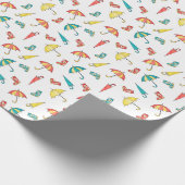 Frühlingsregen I Geschenkpapier (Ecke)