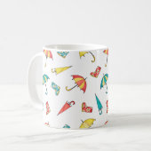 Frühlingsregen I Kaffeetasse (Vorderseite Links)