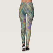 Frühlingsregen-Leggings Leggings (Rückseite)