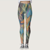 Frühlingsregen-Leggings Leggings (Vorderseite)