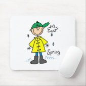 Frühlingsregen  mousepad (Mit Mouse)