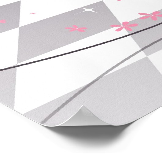 Frühlingsreinigung Poster (Ecke)