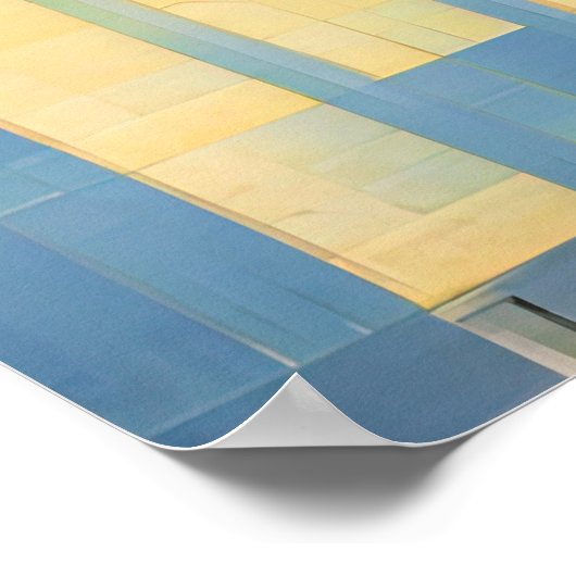 Frühlingsreinigung Poster (Ecke)