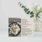 Frühlingsrezeptur Realtor oder Real Anwesen Postkarte (Stehend Vorderseite)