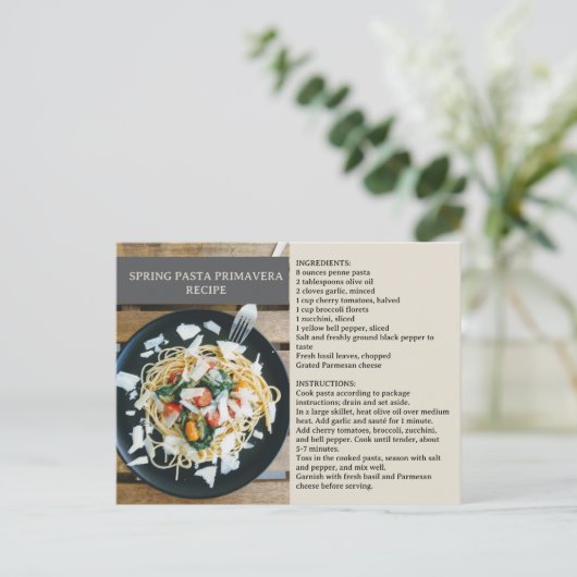 Frühlingsrezeptur Realtor oder Real Anwesen Postkarte (Stehend Vorderseite)