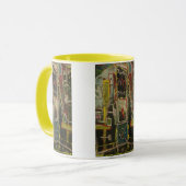 Frühlingsrinde Tasse (Vorderseite Links)