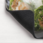 Frühlingsrollen mit Gemüse Mousepad (Ecke)