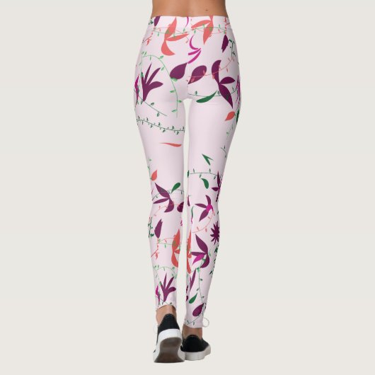 Frühlingsromane Leggings (Rückseite)