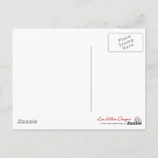 Frühlingsrosa blühende Ruhe Postkarte (Rückseite)