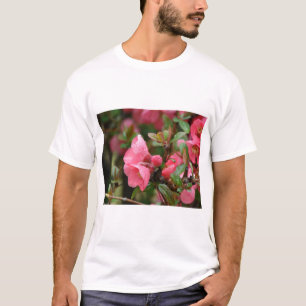Frühlingsrosa blühende Ruhe T-Shirt