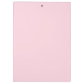 Frühlingsrosa Farbe Personalisiert Klemmbrett (Rückseite)