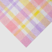 Frühlingsrosa Lavendel-Karopapier Seidenpapier (Ausschnitt)