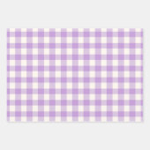 Frühlingsrosa und Lila Blüten Geschenkpapier Set (Vorderseite 3)