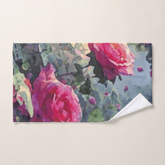 FrühlingsRose - Badetücher - Set (Handtuch)