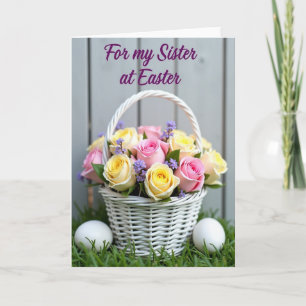 Frühlingsrosen-Grußkarte Karte