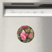 Frühlingsrote Blütenquitte Magnet (In Situ (Geschirrspüler))