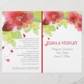 Frühlingsrote, rosa Blume Blumenzwiebelprogramm (Vorderseite)