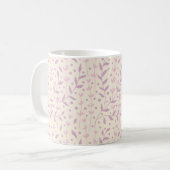 Frühlingsröte Wiesenäste Kaffeetasse (Vorderseite Links)