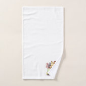 Frühlingssaale, Blume und Teekuchen Badhandtuch Set (Handtuch)