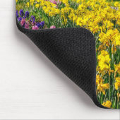 Frühlingssaison Blumengarten Mousepad (Ecke)