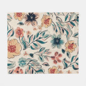 Frühlingssaison Fleecedecke (Vorderseite (Horizontal))