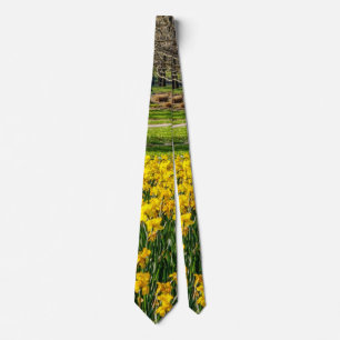 Frühlingssaison Flower Garden Neck Tie Krawatte