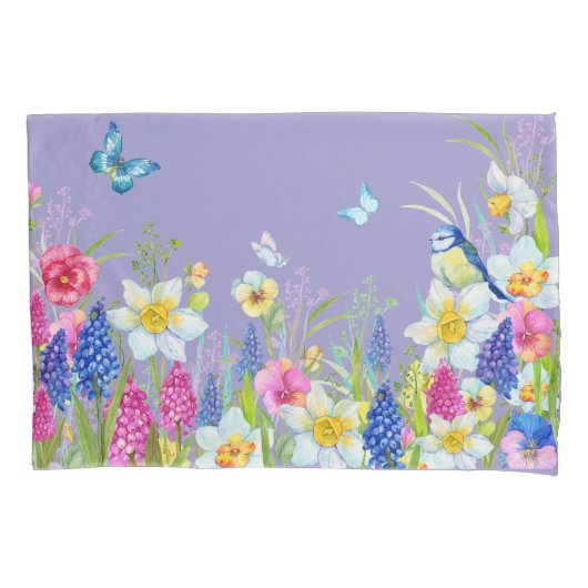 Frühlingssaison Kissenbezug (Vorderseite)