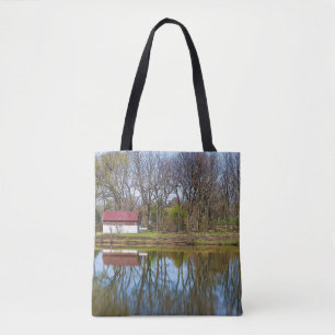 Frühlingssaison Reflektionen painterly Tasche