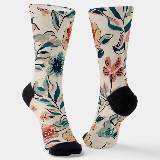 Frühlingssaison Socken (Gewinkelt)
