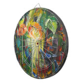 Frühlingssaison und Tauben Dartscheibe (Vorderseite rechts)