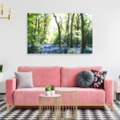 Frühlingssamas Canvas Print Leinwanddruck (Insitu (Wohnzimmer))