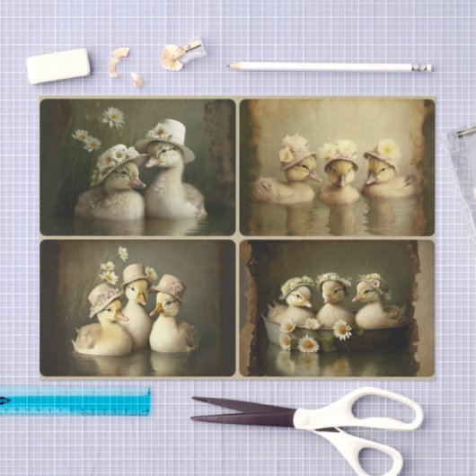 Frühlingssaugen Seidenpapier (Handwerk)