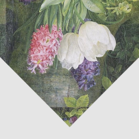 Frühlingssäule Botanisches Gewebe Seidenpapier (Ausschnitt)