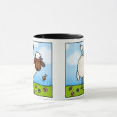 Frühlingsschaf-Tasse Tasse (Zentrum)