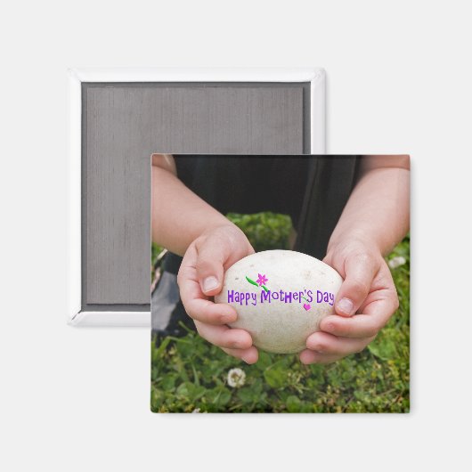 Frühlingsschatz Magnet (Vorderseite/Rückseite)