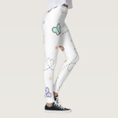 Frühlingsschmetterlinge Leggings (Rechts)