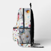 Frühlingsschmetterlinge und Milchprodukte Bedruckter Rucksack (Rechts)