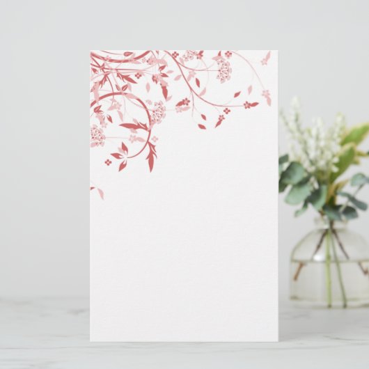 Frühlingsschweine & Vögel & Weißstationäre Station Briefpapier (Stehend Vorderseite)