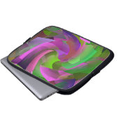 Frühlingsschwung...... Laptopschutzhülle (Vorne Knopf)