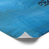 Frühlingssee Poster (Ecke)