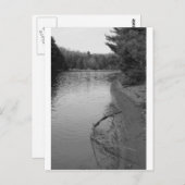 Frühlingssee Postkarte (Vorne/Hinten)