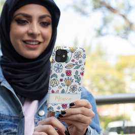 Frühlingsskandinavischer individuelle Name der Blu Case-Mate iPhone Hülle