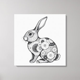 Frühlingsskizze Leinwanddruck