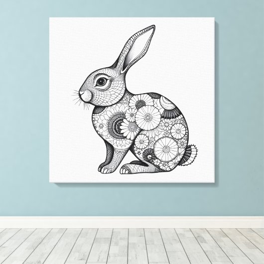 Frühlingsskizze Leinwanddruck (Insitu (Holzboden))