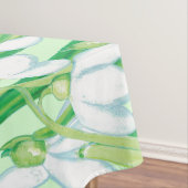 Frühlingssnowdrops Galanthus Illustration Tischdecke (Beispiel)