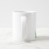 Frühlingssnowdrops Jumbo-Tasse (Rückseite)