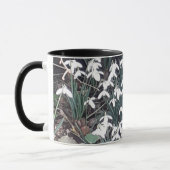 Frühlingssnowdrops-Tasse Tasse (Links)