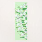 Frühlingssnowdrops Yogamatte (Vorderseite)
