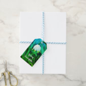 Frühlingssnowflake Leucojum Blume Geschenkanhänger (Mit Garn)